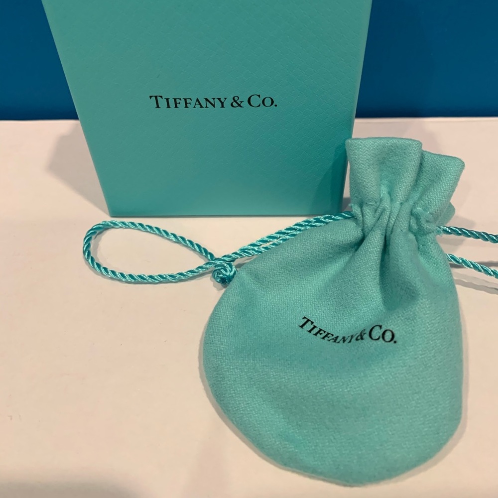 Tiffany & Co. jewelry pouch and box